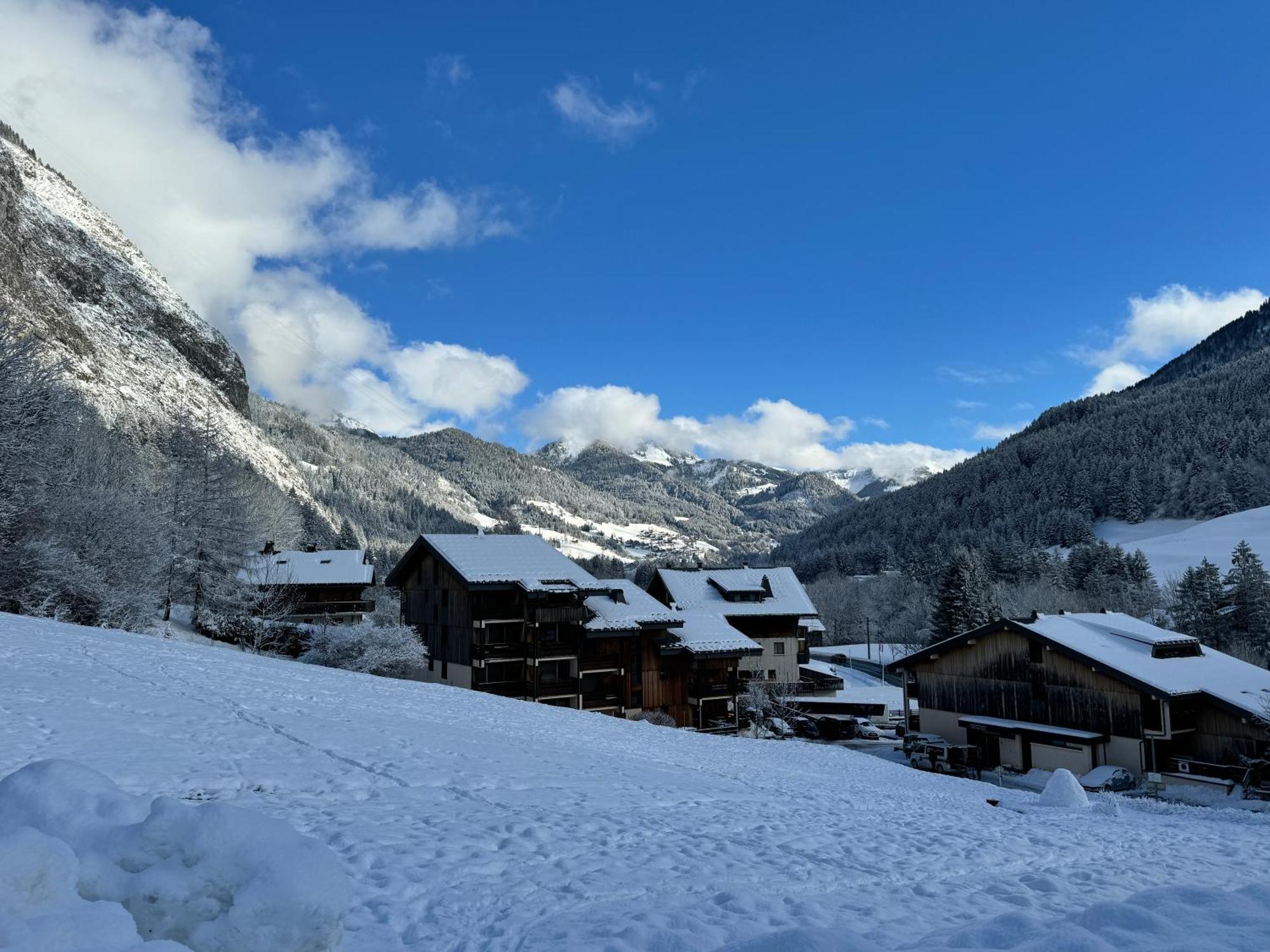 אבונדאנס Appartement Cosy Proche Chatel Portes Du Soleil - Linge Inclus מראה חיצוני תמונה
